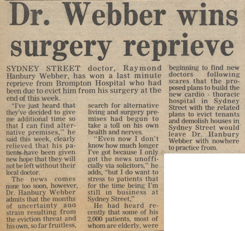 19810227 DR RAYMOND HANBURY-WEBBER SURGERY REPRIEVE CN.jpg